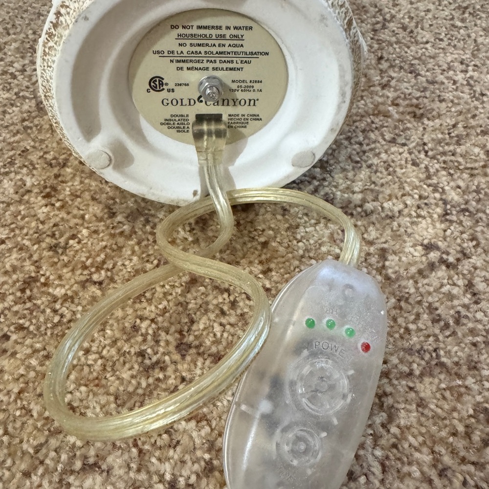 Gold Canyon Electric Candle Warmer (Model #82844) - Picture 2 of 2